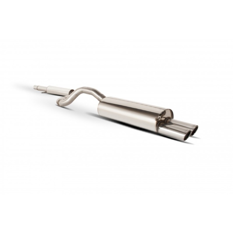 Ligne d'échappement Cat-Back Volkswagen Golf 4 (MK4) 1.6 i 8s 102cv 1997 - 2004 Scorpion