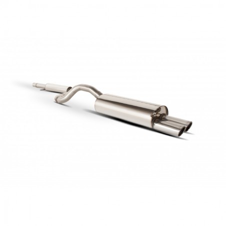 Ligne d'échappement Cat-Back Volkswagen Golf 4 (MK4) 1.6 i 8s 102cv 1997 - 2004 Scorpion