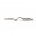 Ligne d'échappement Cat-Back Volkswagen Golf 4 (MK4) 1.6 i 8s 102cv 1997 - 2004 Scorpion