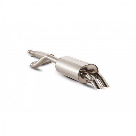 Ligne d'échappement Cat-Back Inox Volkswagen Golf 4 (MK4) 1.6 i 8s 102cv 1997 - 2004 Scorpion