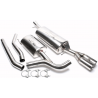 Ligne d'échappement Cat-Back en Inox Audi A6 (Typ B4-C5) 1.8 i (92Kw/125cv) 1997 - 2005