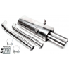 Ligne d'échappement CAT-back Ta-technix BMW E36 325 i 2.5 (141Kw/192cv) 1990 - 1995