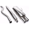 Ligne d'échappement sport Cat-back Peugeot 106 1.6 i 88cv 1991 - 1996