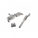 Ligne d'échappement Cat-Back Inox Volkswagen Golf 4 (MK4) R32 3.2I V6 241cv 2002 - 2004 Scorpion