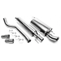 Ligne d'échappement sport Cat-back Opel Corsa (Typ B) 1.6 i 68cv 1993 - 2000 Ta-technix