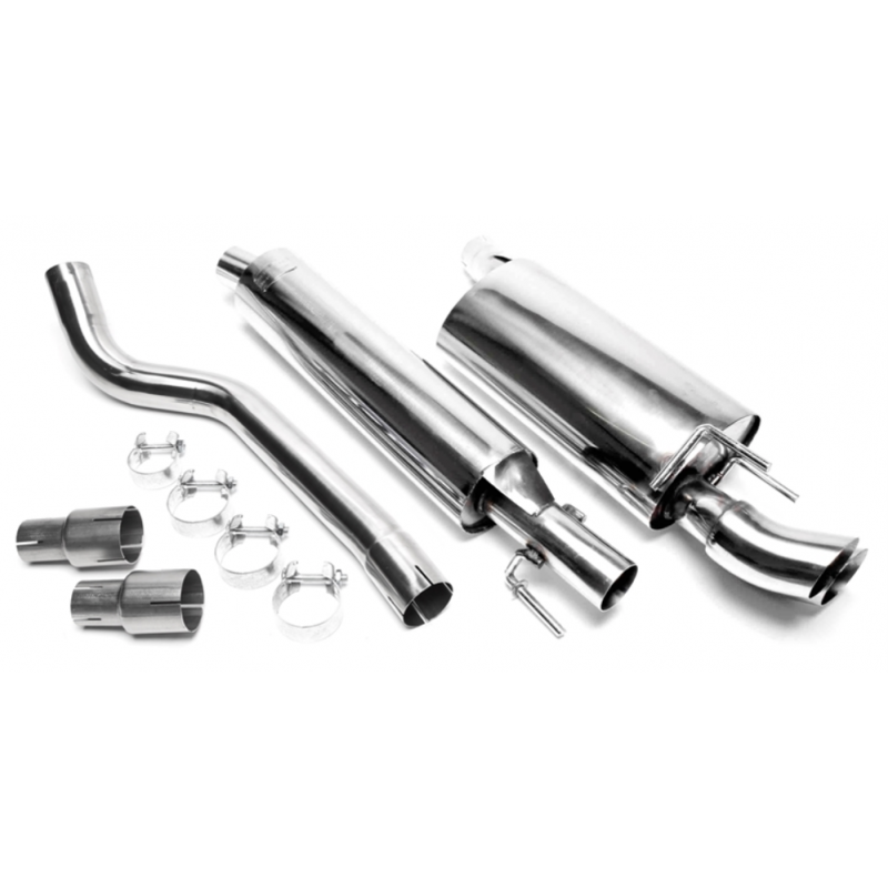 Ligne d'échappement sport Cat-back Opel Corsa (Typ B) 1.6 i 68cv 1993 - 2000 Ta-technix