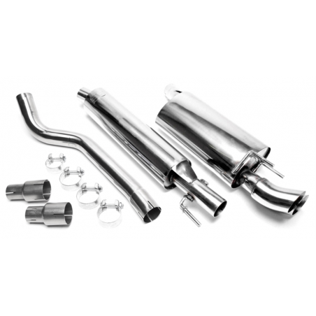 Ligne d'échappement sport Cat-back Opel Corsa (Typ B) 1.6 i 68cv 1993 - 2000 Ta-technix
