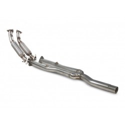 Tube Afrique suppression catalyseur Inox Volkswagen Golf 5 (MK5) R32 3.2 VR6 (177/184Kw) 2005 - 2008 Scorpion