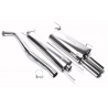 Ligne d'échappement sport Cat-back Opel Vectra (Typ B) 1.6 i (74Kw/100cv) 1995 - 2002 Ta-technix