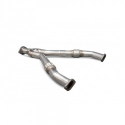 Tube Y-Pipe Inox Scorpion Nissan 350Z 3.5 V6 280/301cv 2003 - 2010