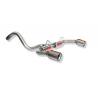 Silencieux arrière Inox Groupe N Abarth 500 1.4 T-jet 160cv 2008 - 2015 Rc Racing