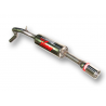 Échappement arrière Inox Alfa Romeo 75 2.0 i 128cv 1985 - 1993 Rc Racing