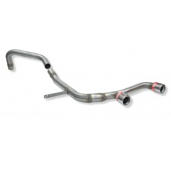 Silencieux arrière Groupe A Inox Renault Megane II RS 2.0 Turbo 225cv 2002 - 2009