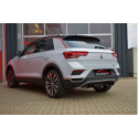 Silencieux d'échappement arrière en Inox Volkswagen T-Roc 2.0l TSI 190cv 4 motion 2017 - 2018