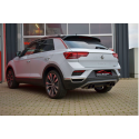 Silencieux d'échappement arrière en Inox Volkswagen T-Roc 4 Motion 2.0l TSI (140Kw/190C) 2017 - 2021