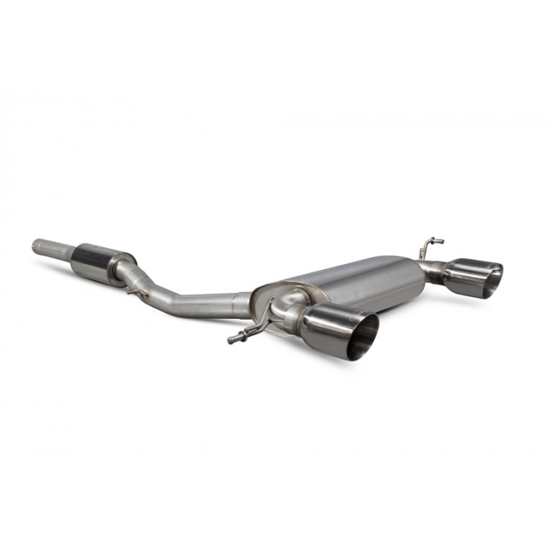 Ligne d'échappement cat-back Inox Audi TT (8N) 1.8 T (180cv/132kw) 1999 - 2006