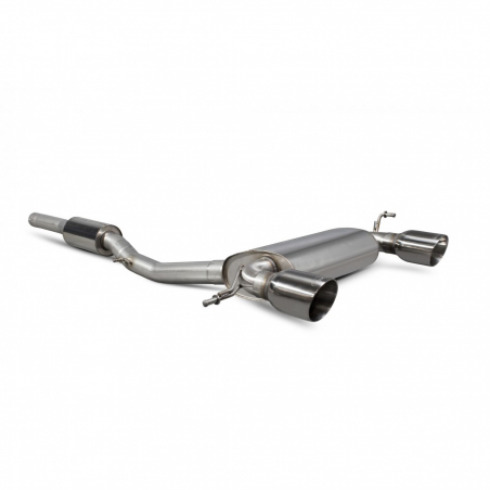 Ligne d'échappement cat-back Inox Audi TT (8N) 1.8 T (132Kw/180cv/132kw) 1999 - 2006