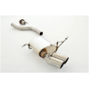 Silencieux d'échappement sport en inox BMW Série 3 E93(Cabrio) 325I/325IX (218CV/160KW) Moteur (N53) 2007 - 2012