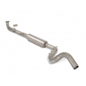 Flexible avec silencieux intermédiaire en inox Abarth 500/595 (typ312) 1.4 TJET (140CV/103kW) 2012 - 2015