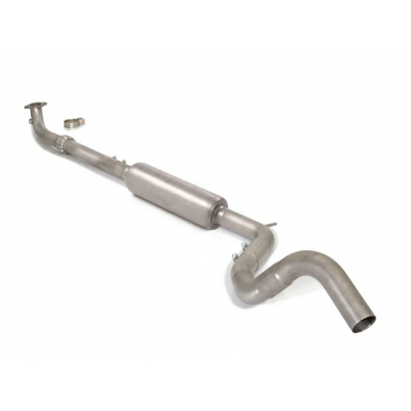 Flexible avec silencieux intermédiaire en inox Abarth 500/595 (typ312) 1.4 TJET (140CV/103kW) 2012 - 2015