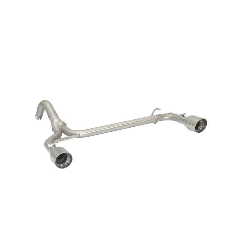 Tube arrière groupe n duplex en inox Abarth 500/595 (typ312) 1.4 TJET (140CV/103kW) 2012 - 2015