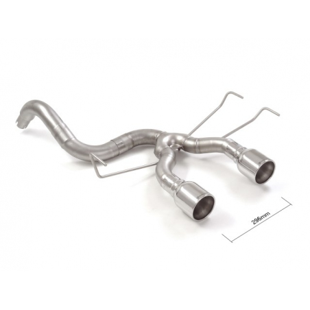 Tube arrière en inox Abarth 500/595 (typ312) 1.4 TJET (140CV/103kW) 2012 - 2015