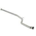 Tube intermediaire en inox Peugeot 206 CC 1.6 16V (80kW/110CV) 2001 - 2009