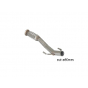 Tube antérieur avec flexible en inox Peugeot 207 1.6 16V THP GTi (128kW/175CV) 2007 - 2012