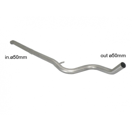 Tube intermédiaire en inox Peugeot 207 1.6 16V THP GTi (128kW/175CV) 2007 - 2012