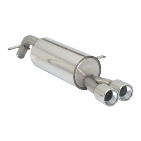 Silencieux arrière en inox Peugeot 207 1.6 16V THP GTi (128kW/175CV) 2007 - 2012