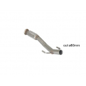 Tube antérieur avec flexible en inox Peugeot 208 1.6 GTi (147kW/200CV) 2013 - 2015