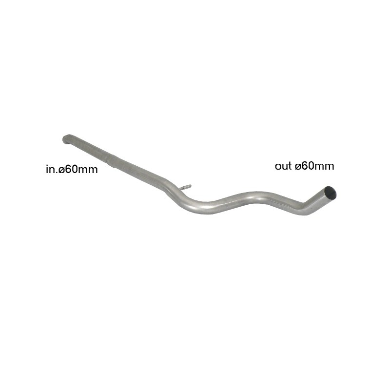 Tube intermédiaire en inox Peugeot 208 1.6 GTi (147kW/200CV) 2013 - 2015