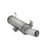 Silencieux arrière en inox Peugeot 306 1.6 (65kW/88CV) 1993 - 2002