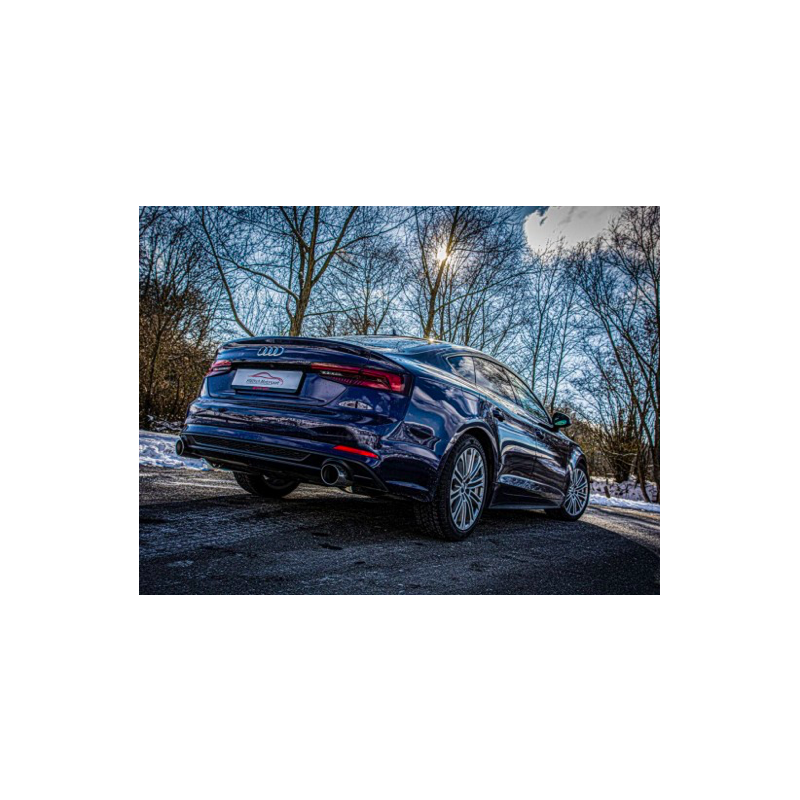 Ligne d'échappement Sport en Inox Audi A5 B9 (F5/B8) Sportback 40 TFSI (190cv/140kw) 10/2018 - 06/2020
