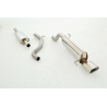 Ligne d’échappement sport Inox ALFA ROMEO MITO 1.4 16V (77Kw/105Cv) 2008 - 2018
