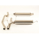 Ligne d’échappement sport Inox Peugeot 206 RC 2.0i (130kW/177CV) 09/1998 - 02/2009