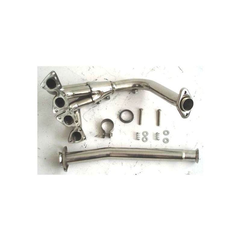 Collecteur d’échappement en Inox Peugeot 206 1.6 16V (80KW/110CV) 09/1998 - 02/2009