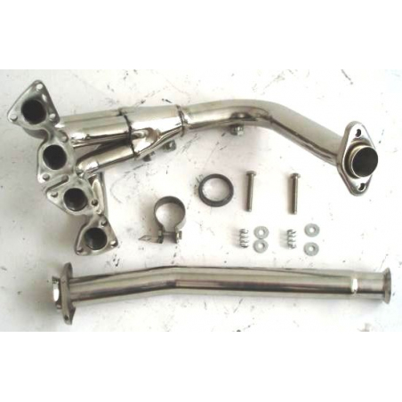 Collecteur d’échappement en Inox Peugeot 206 1.6 16V (80KW/110CV) 09/1998 - 02/2009