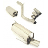 Ligne d’échappement sport Inox Peugeot 206 2.0 16V (100kW/136CV) 09/1998 - 02/2009