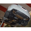 Ligne Duplex d’échappement sport Inox 76mm Audi TT 8S 2.0 TFSI (169Kw/230Cv) Quattro