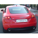 Ligne Duplex d’échappement Cat-Back Inox 76mm Audi TT 8J 2.0l TDI Quattro (125kw/170Cv) 2006 - 2014 Coupe & Roadster