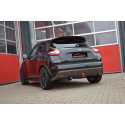 Pot d’échappement arrière en inox 70mm Nissan Juke F15 Nismo 1.6 DIG-T (147kw/200Cv) 01/2015 - Hoy