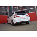 Silencieux Duplex d’échappement arrière inox Nissan Juke F15 Pulsar C13 1.2 DIG-T (85kw/115Cv) 10/2014 - 06/2018