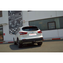 Ligne Duplex d’échappement sport Inox 70mm Nissan Qashqai J11 1.6 DIG-T (120kw/163Cv) 07/2017 - Hoy