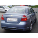 Pot d’échappement arrière en inox Chevrolet Aveo T250 1.2l (62kw/84Cv) Berlina 2008 - 2011