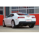 Ligne Duplex d’échappement sport Inox 76mm Chevrolet Camaro 6.2l V8 Coupe (298Kw/406Cv) 2011 - 2016