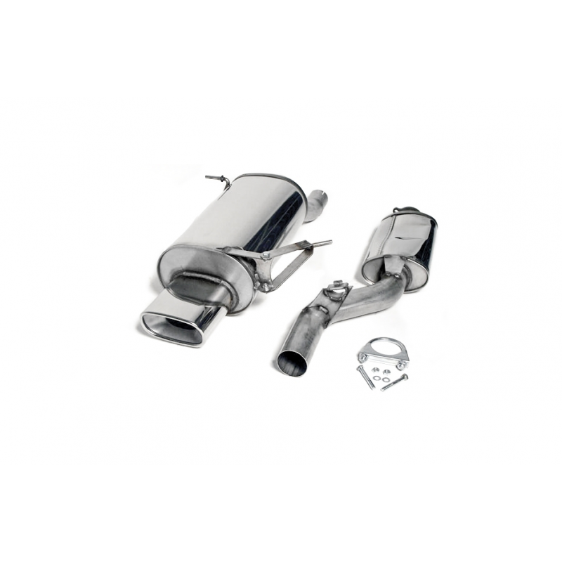 Ligne d'échappement Cat-Back INOX BMW Z3 (E36) 1.9i 16V (103Kw/140cv) 1995 - 1999 Ta Technix