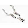 Collecteur d’échappement 200cpsi en Inox HJS Chevrolet Corvette C6 6.0l V8 Coupe & Cabrio (298kw/406Cv) 2005 - 2013