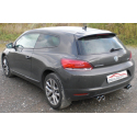 Pot d’échappement arrière Duplex VW Volkswagen Scirocco III 1.4 TSI (118kw/160Cv) 2008 - 2014