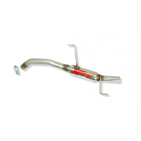 Pot d'échappement arrière Groupe N Inox Alfa Romeo 147 1.6I 16V TWIN SPARK 120cv 2000 - 2010 Rc Racing